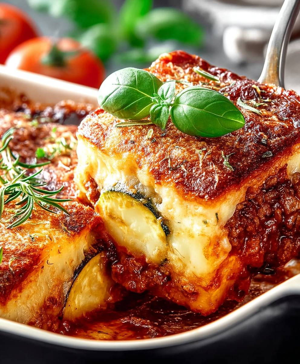 Keto Zucchini Lasagna