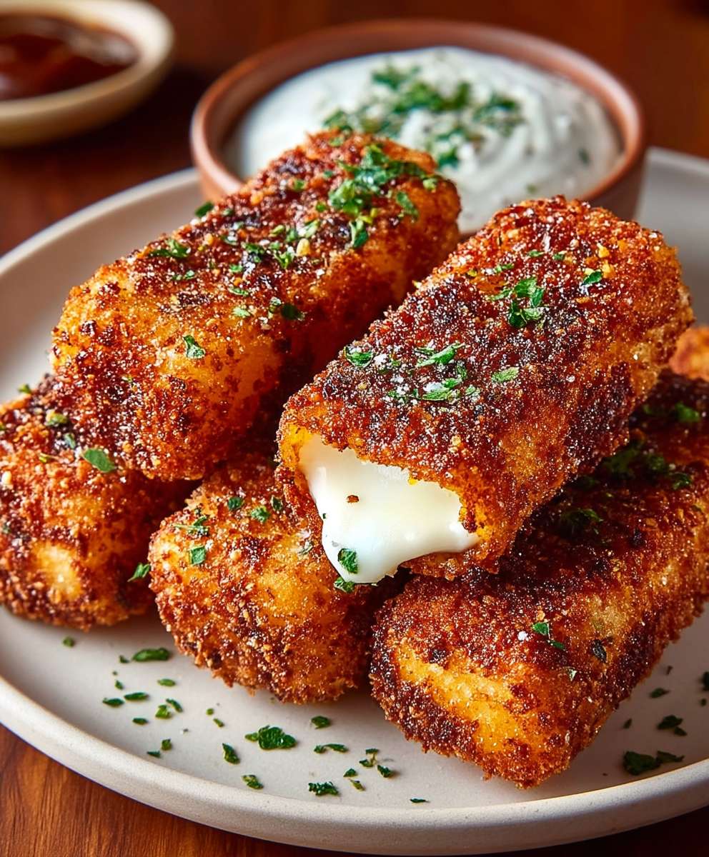 Nashville Hot Mozzarella Sticks