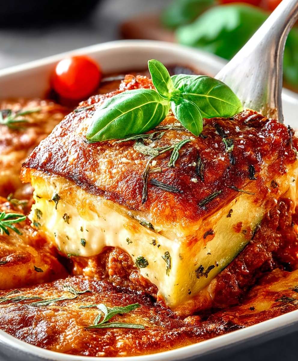 Keto Zucchini Lasagna