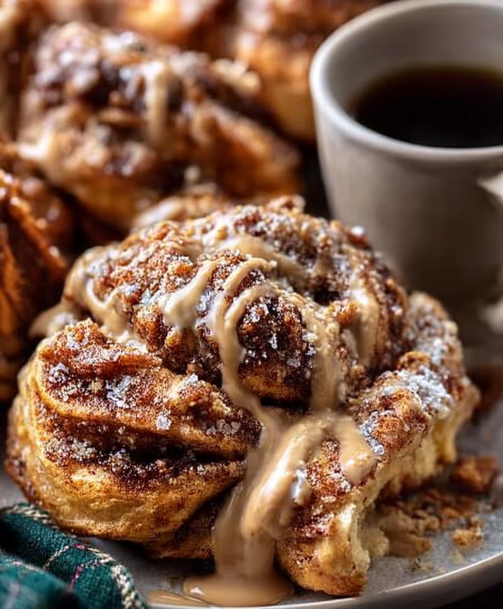 Cinnamon Knots with Icing