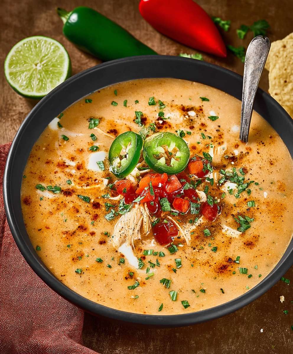 Creamy Chicken Tortilla Soup
