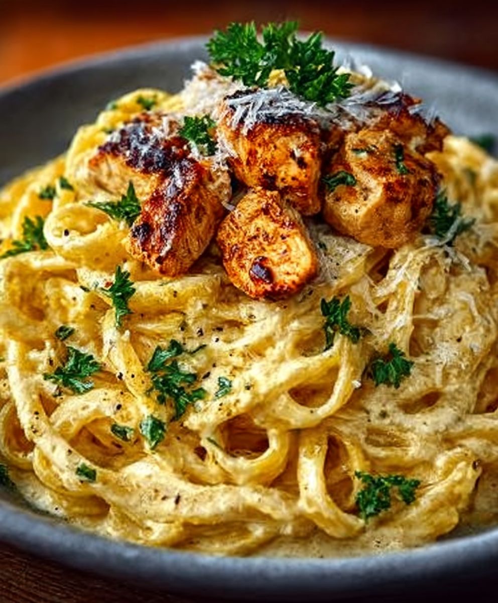Cowboy Butter Chicken Linguine