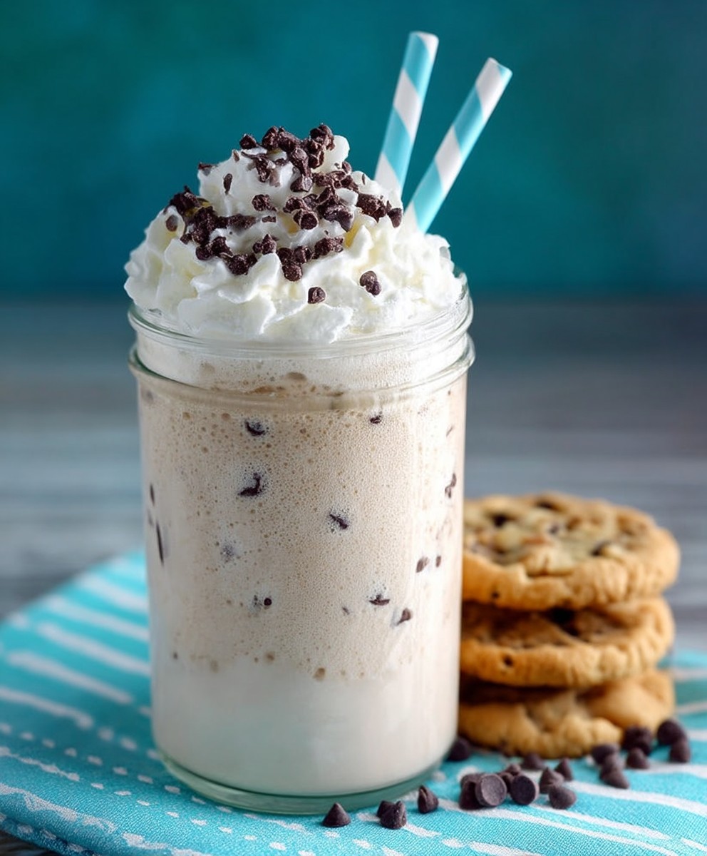 Chocolate Chip Cookie Dough Shake