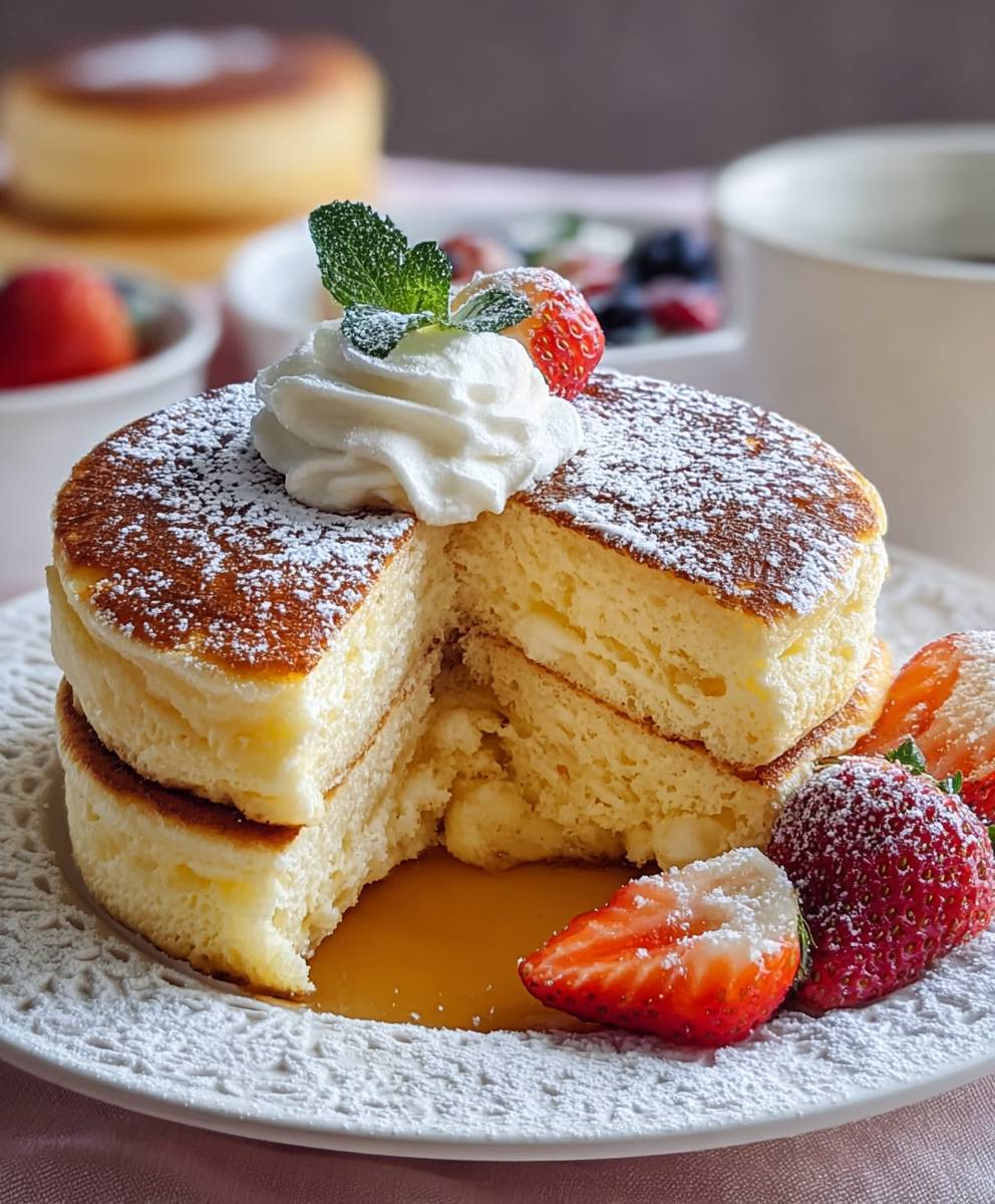 Japanese Soufflé Pancakes