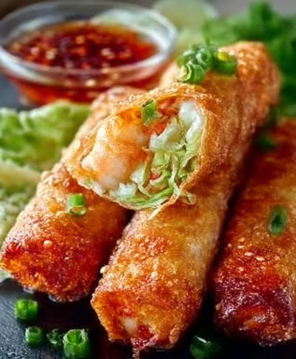 Crispy Shrimp Egg Rolls
