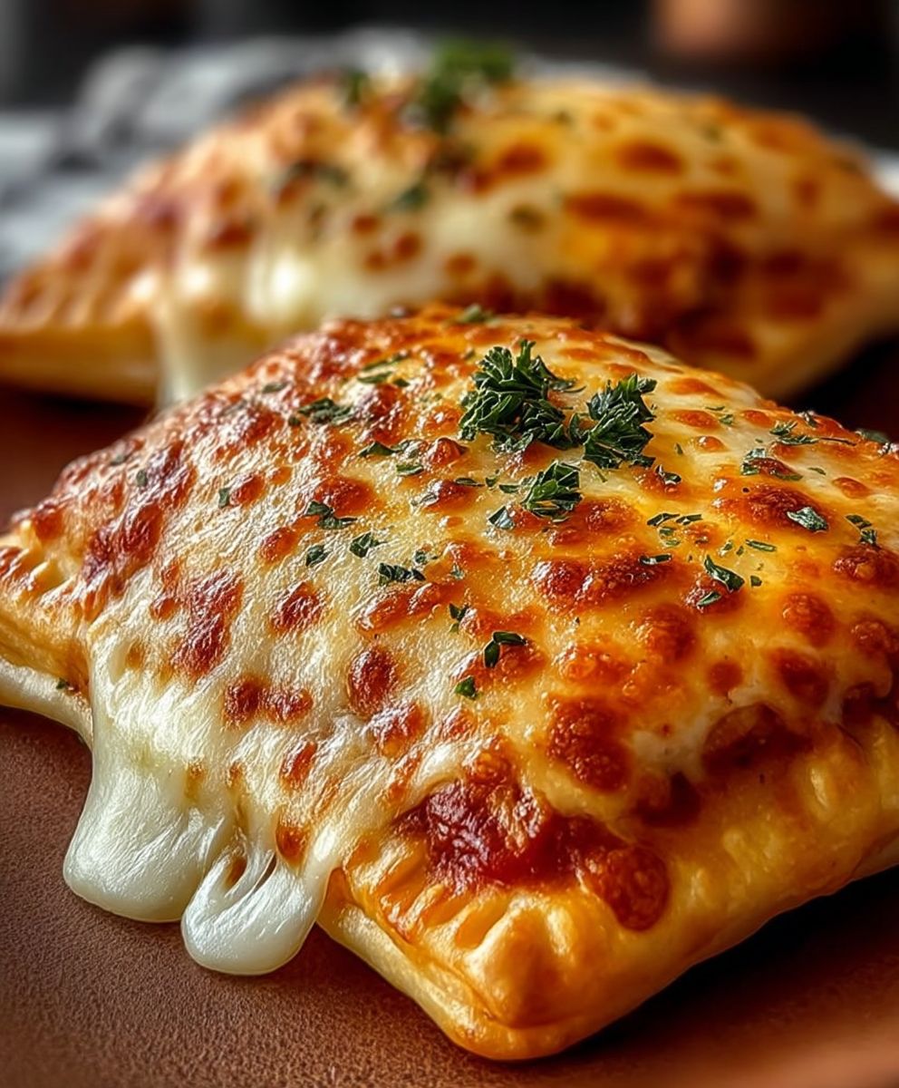 Cheesy Pizza Pockets