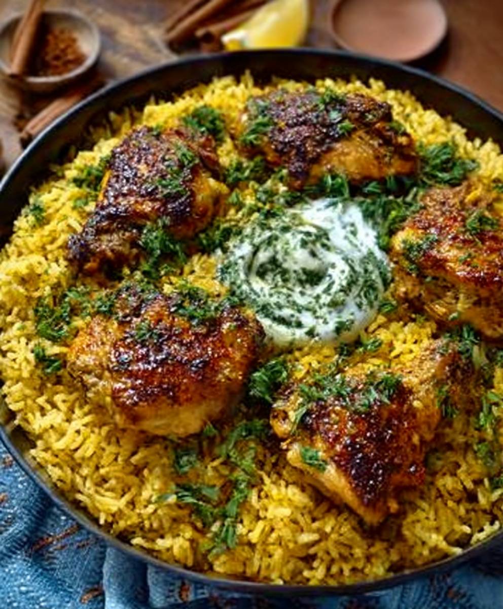 Moroccan Chicken and Rice