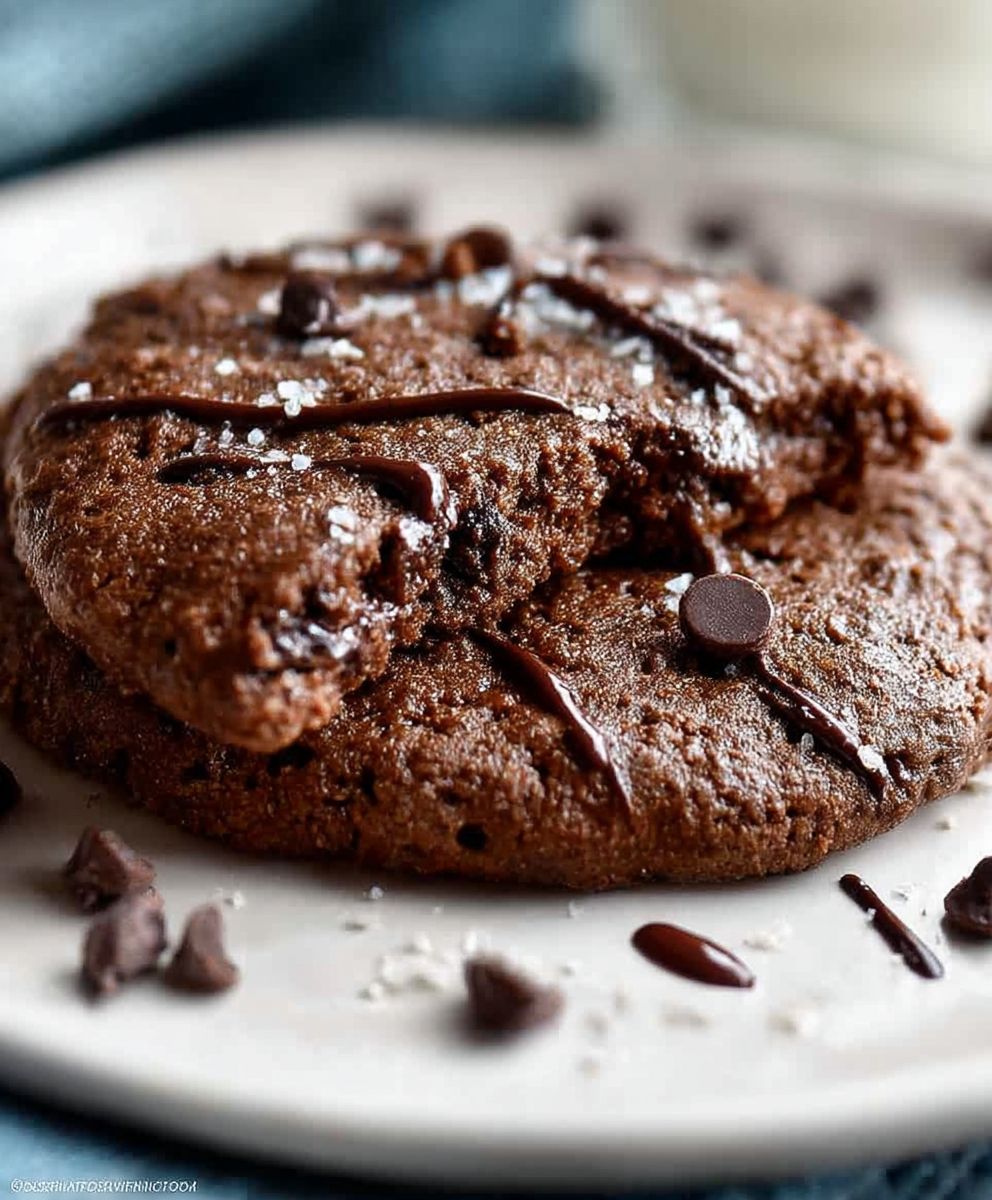Single Serve Double Chocolate Cookie