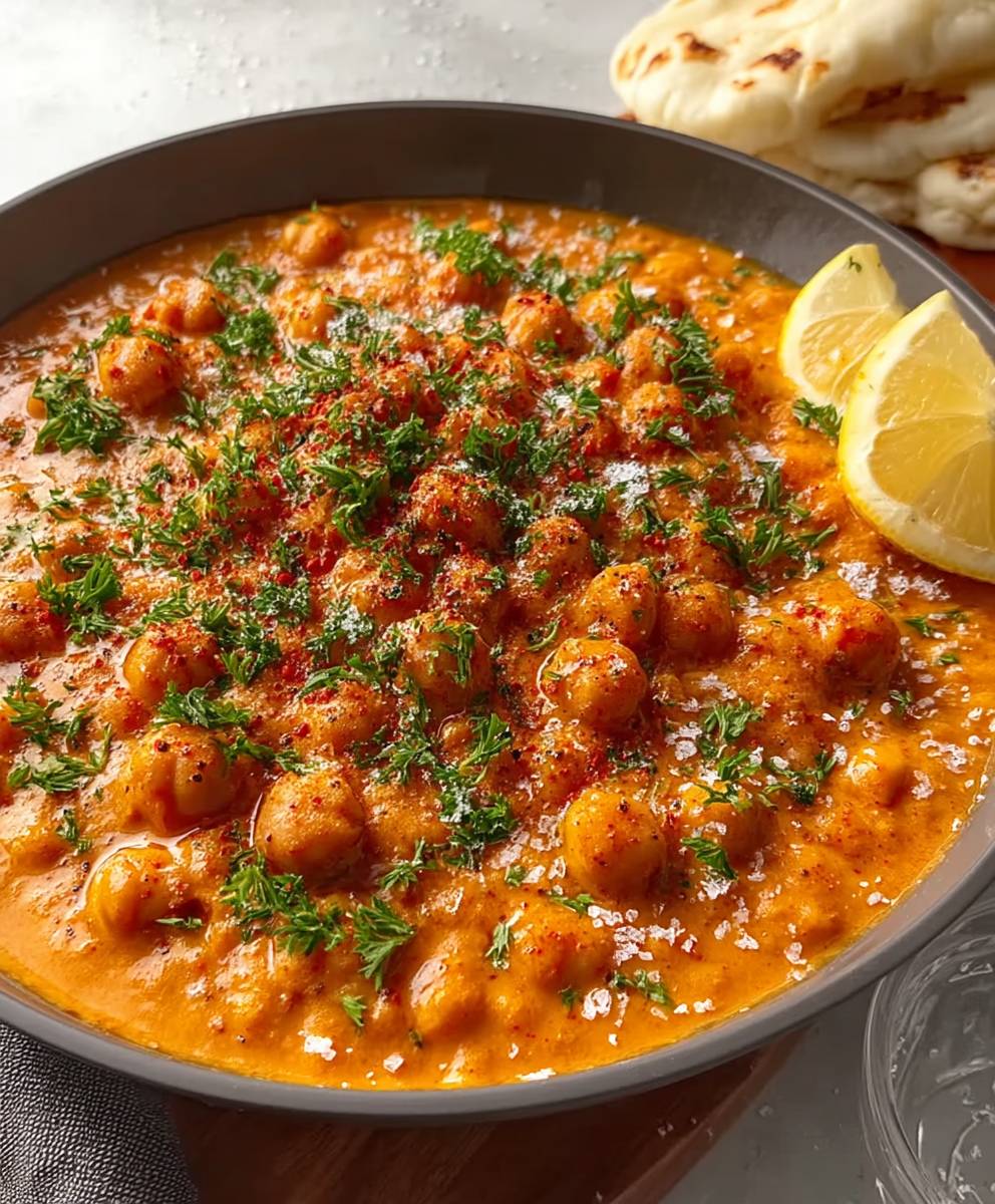 Butter Chickpea Curry