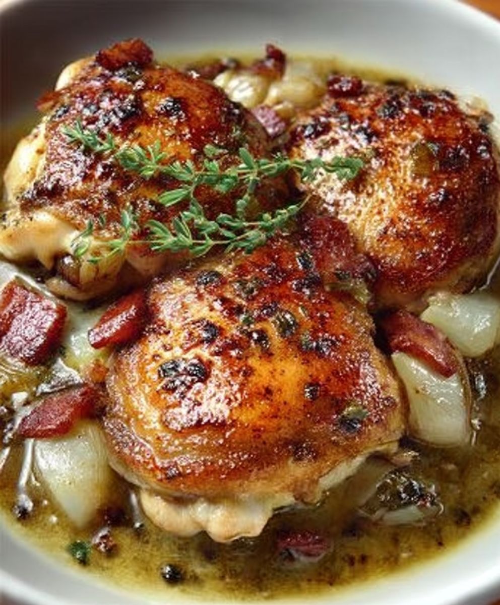 Savory Chicken Fricassée