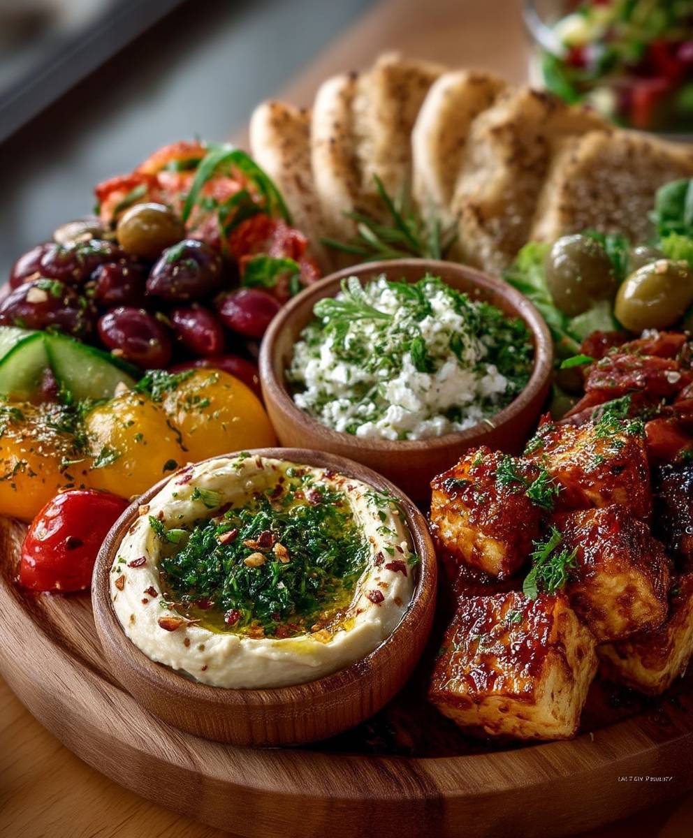 Mediterranean Mezze Platter