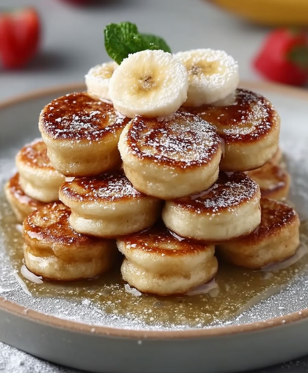 Banana Pancake Bites