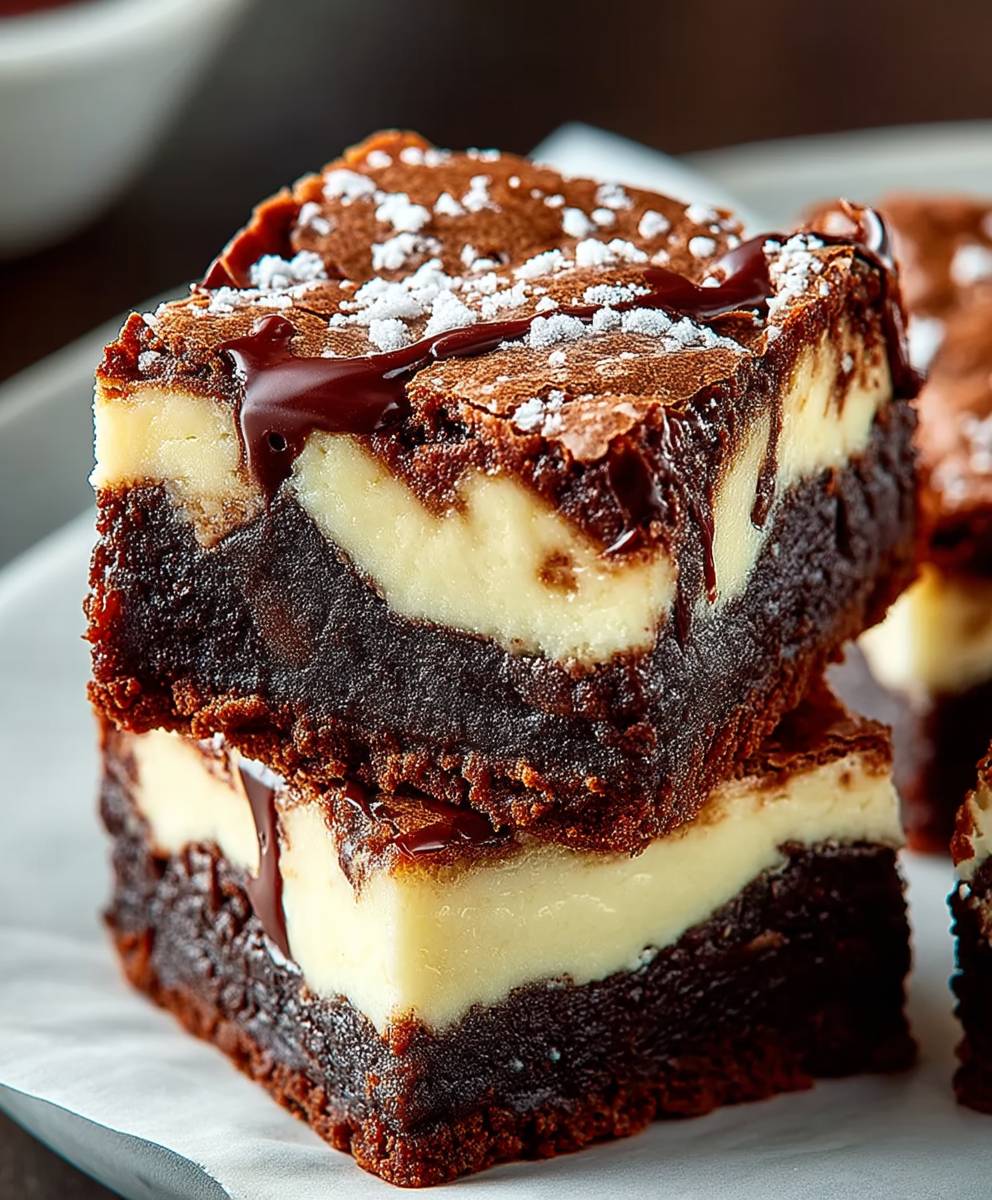 Cheesecake Brownies