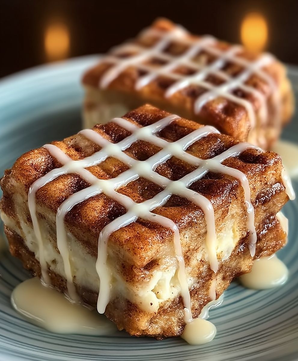 Cinnamon Roll Bliss Bars