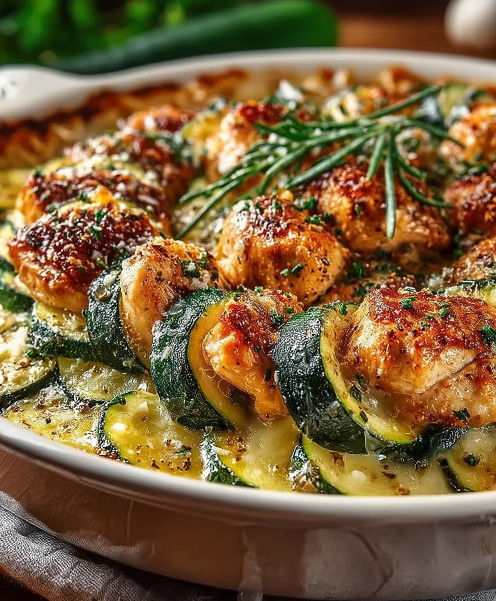 Chicken Zucchini Bake