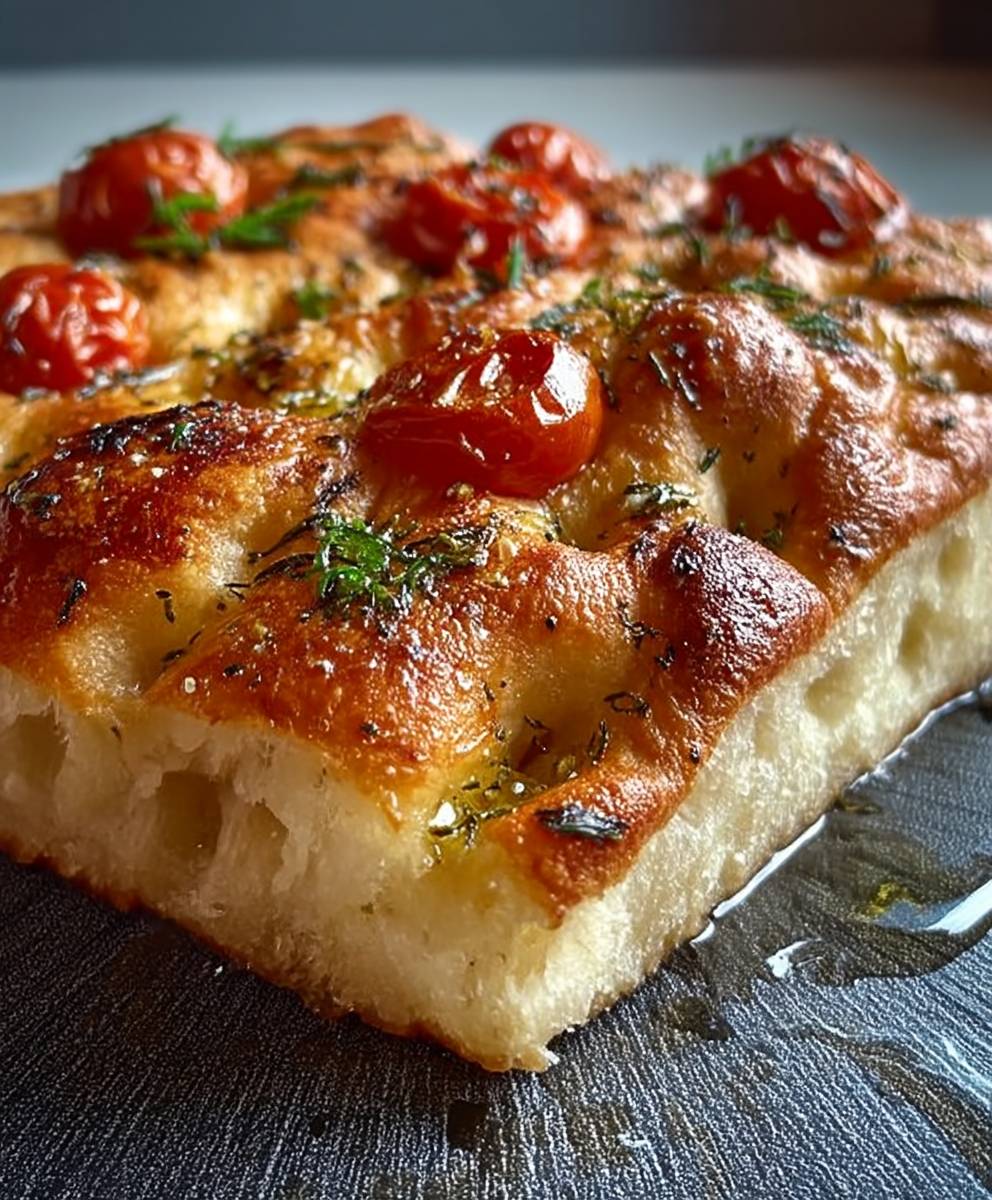Same Day Focaccia Bread
