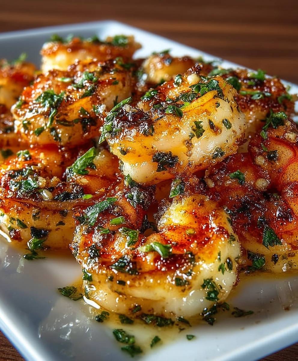Garlic Parmesan Roasted Shrimp