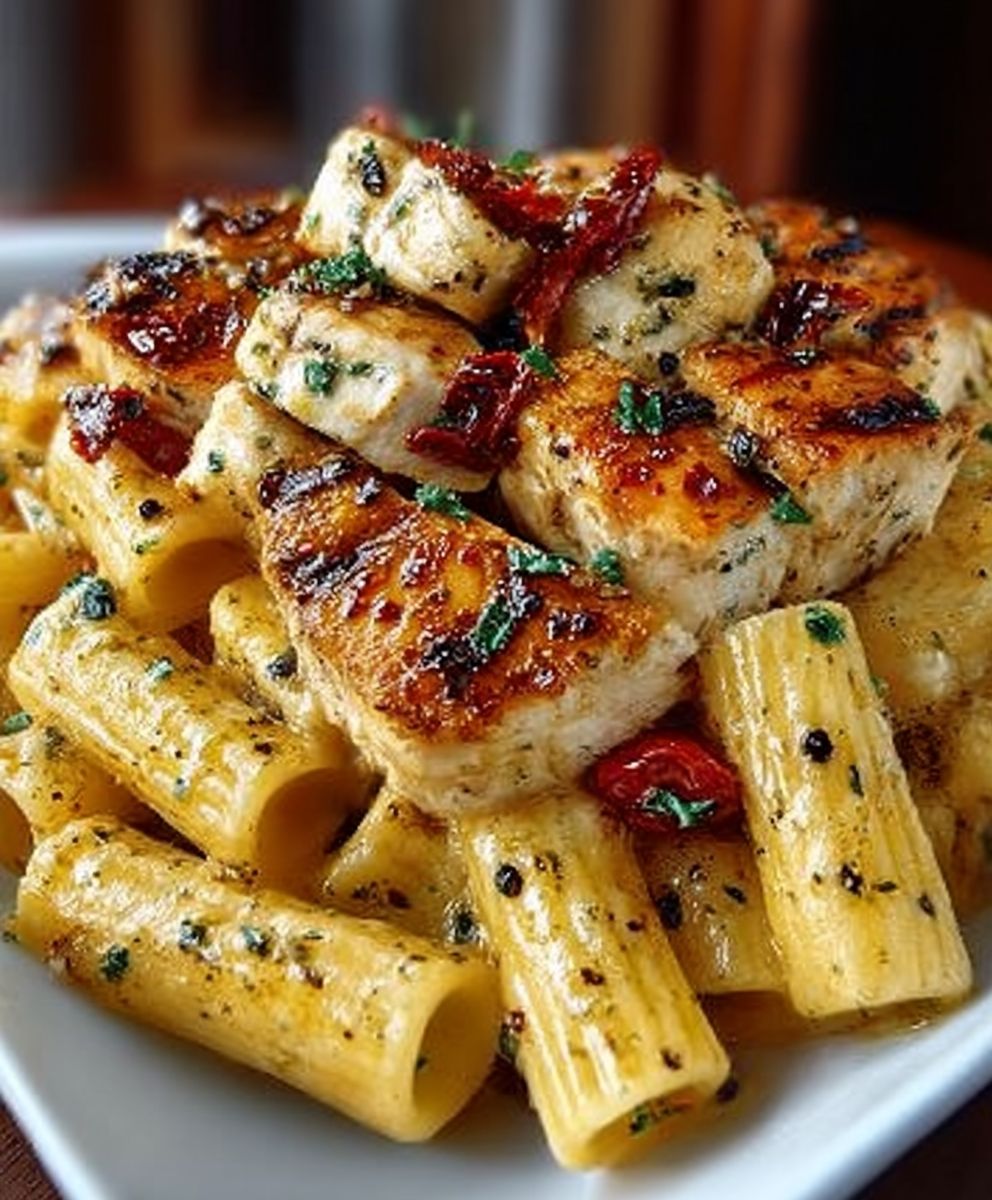 Tangy Honey Pepper Chicken Pasta