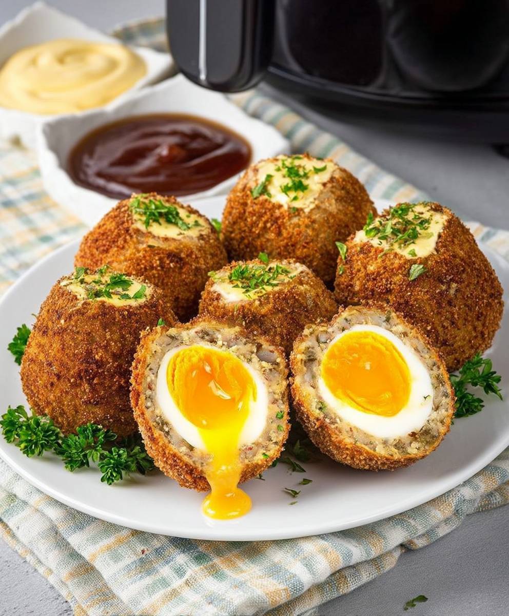 Air Fryer Scotch Eggs