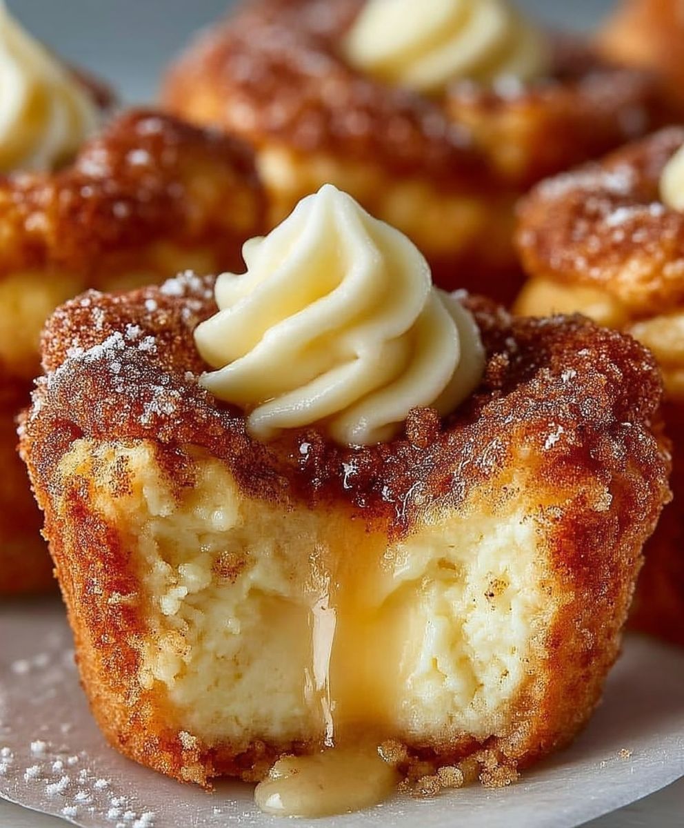 Cinnamon Cheesecake Muffins