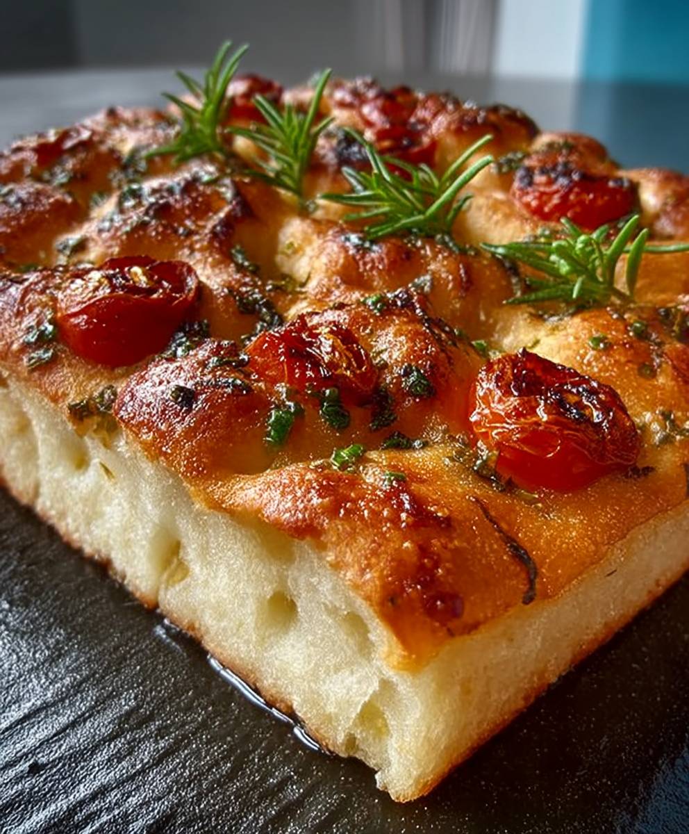 Same Day Focaccia Bread