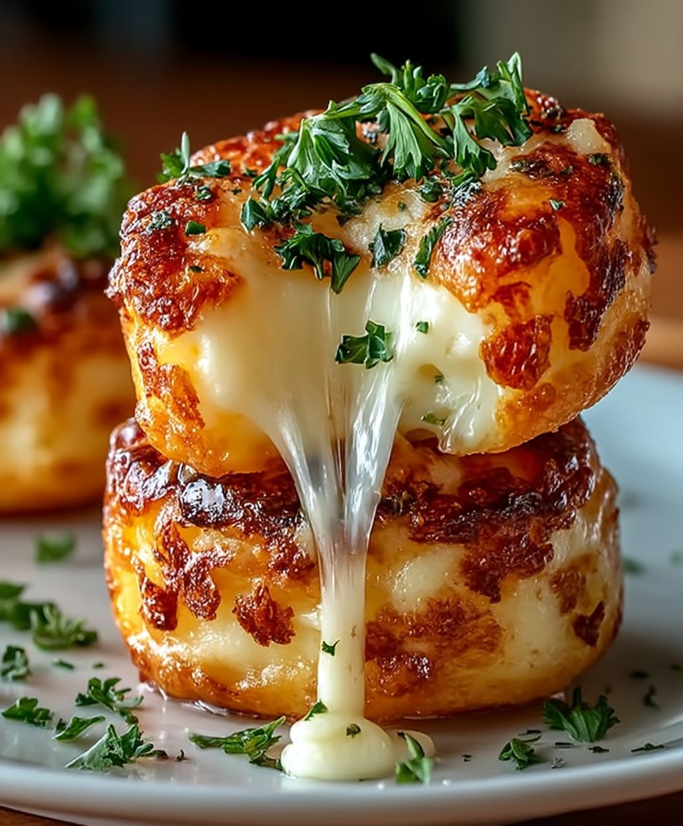 Cheesy Mashed Potato Bites