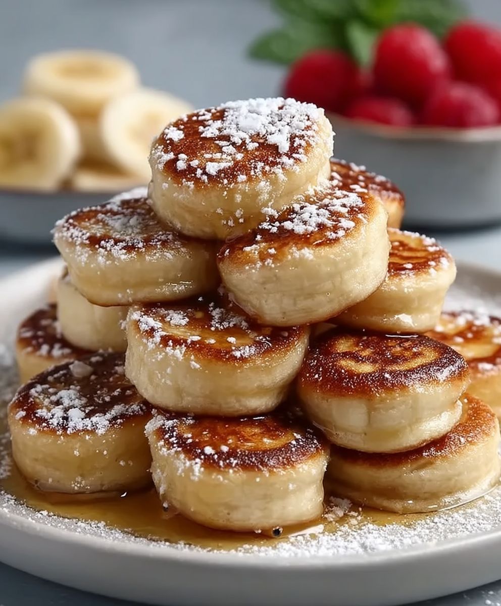 Banana Pancake Bites