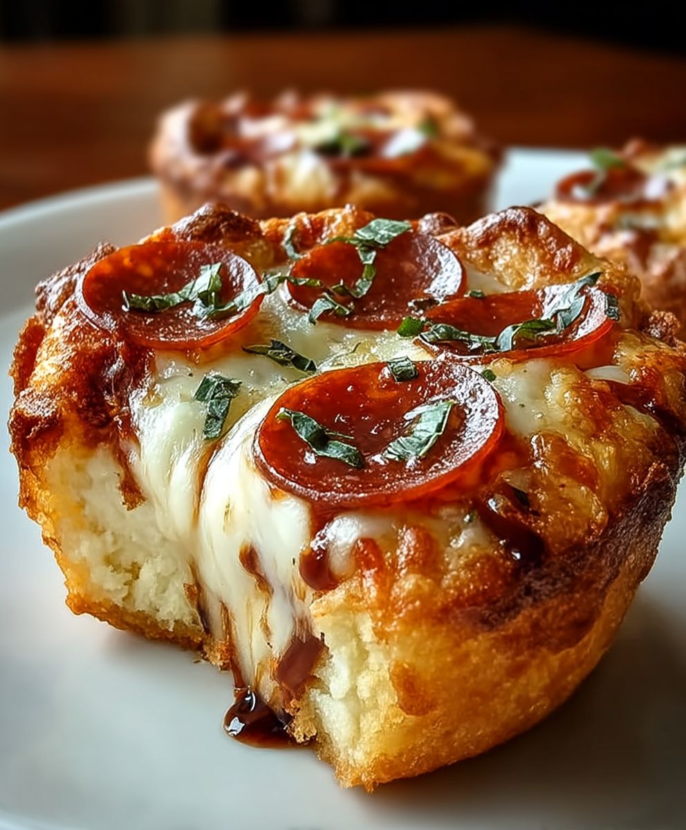 Mini Deep Dish Pizzas