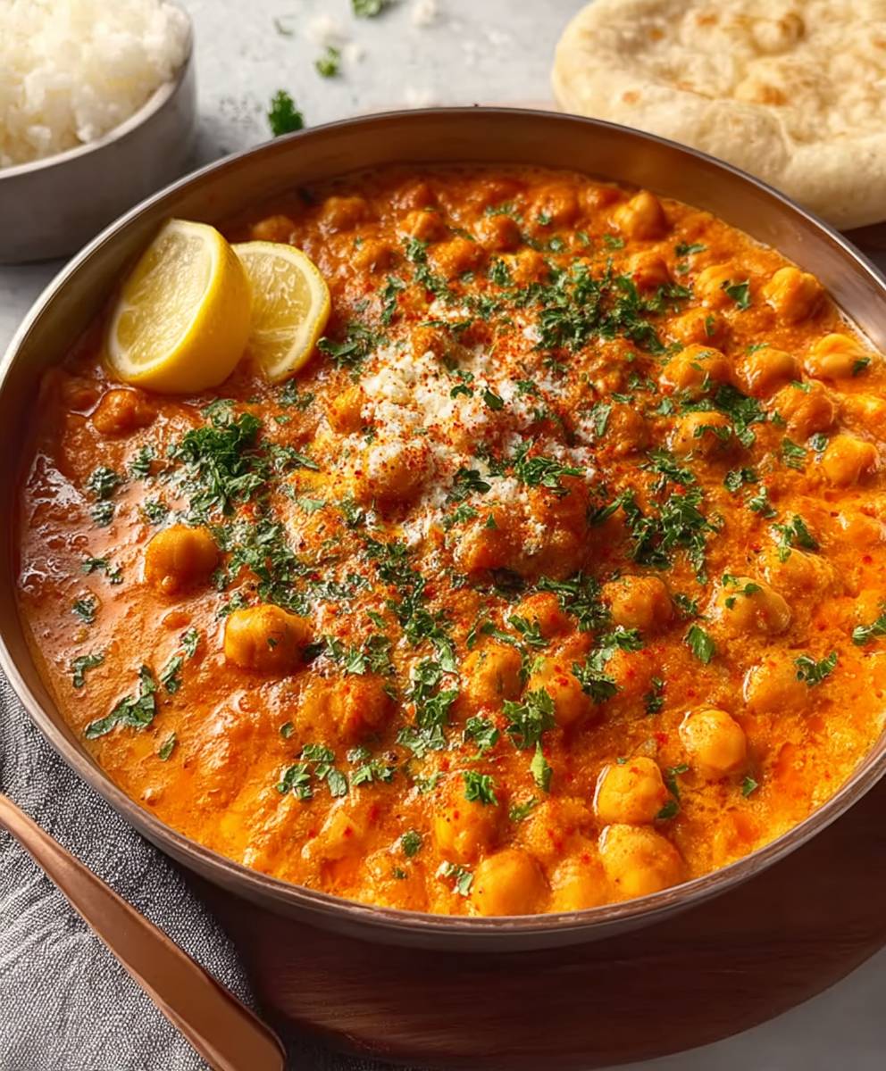 Butter Chickpea Curry