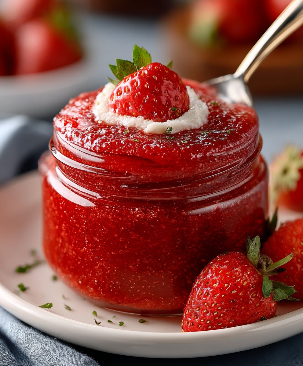 Slow Cooker Strawberry Butter