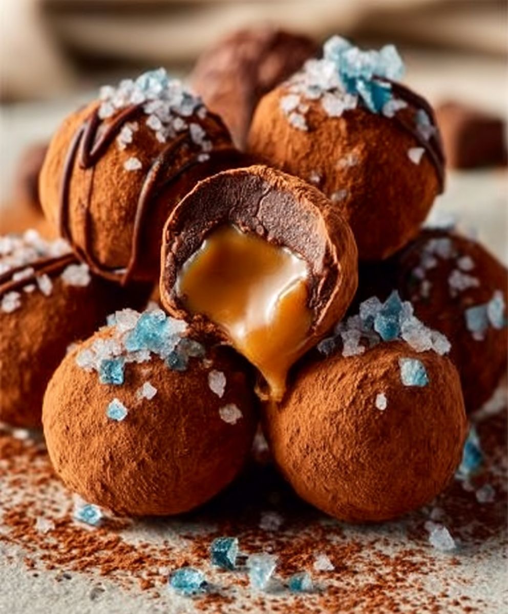 Salted Caramel Truffles
