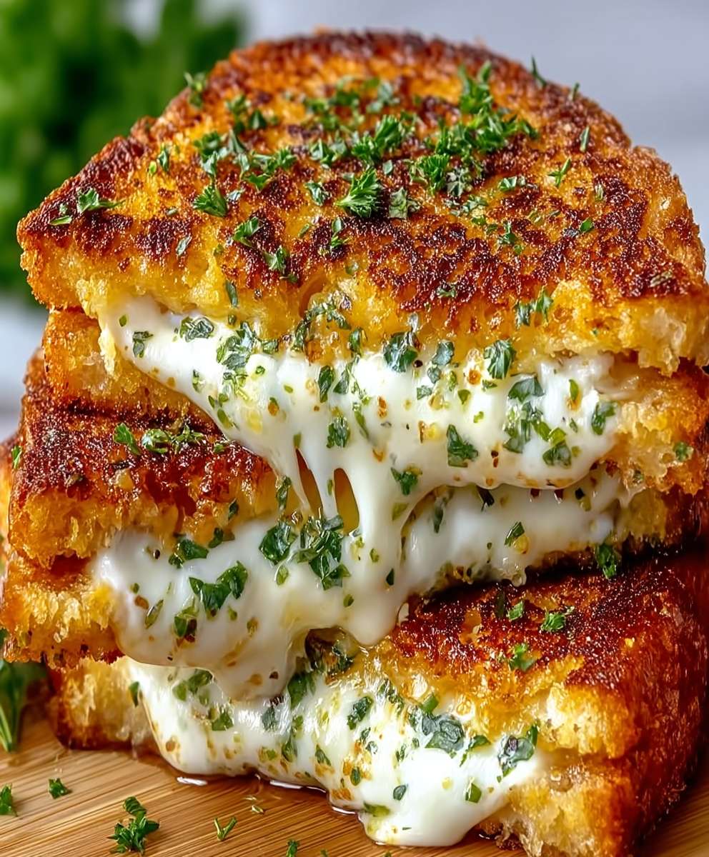 Garlic Bread Grilled Cheese: The Ultimate Comfort Food Recipe image 2