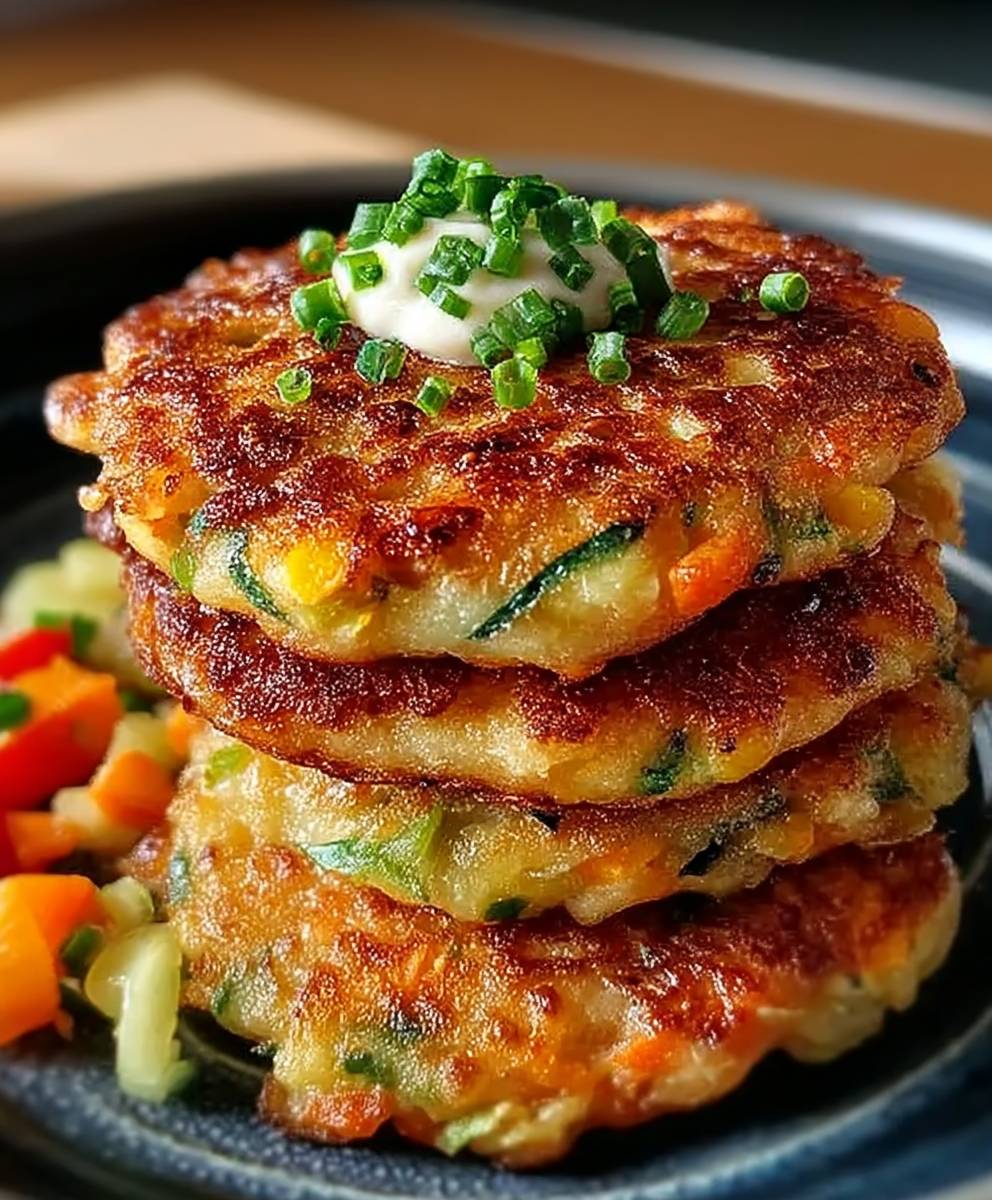 Mini Veggie Pancakes | Easy Kid-Friendly Breakfast Recipe image 2