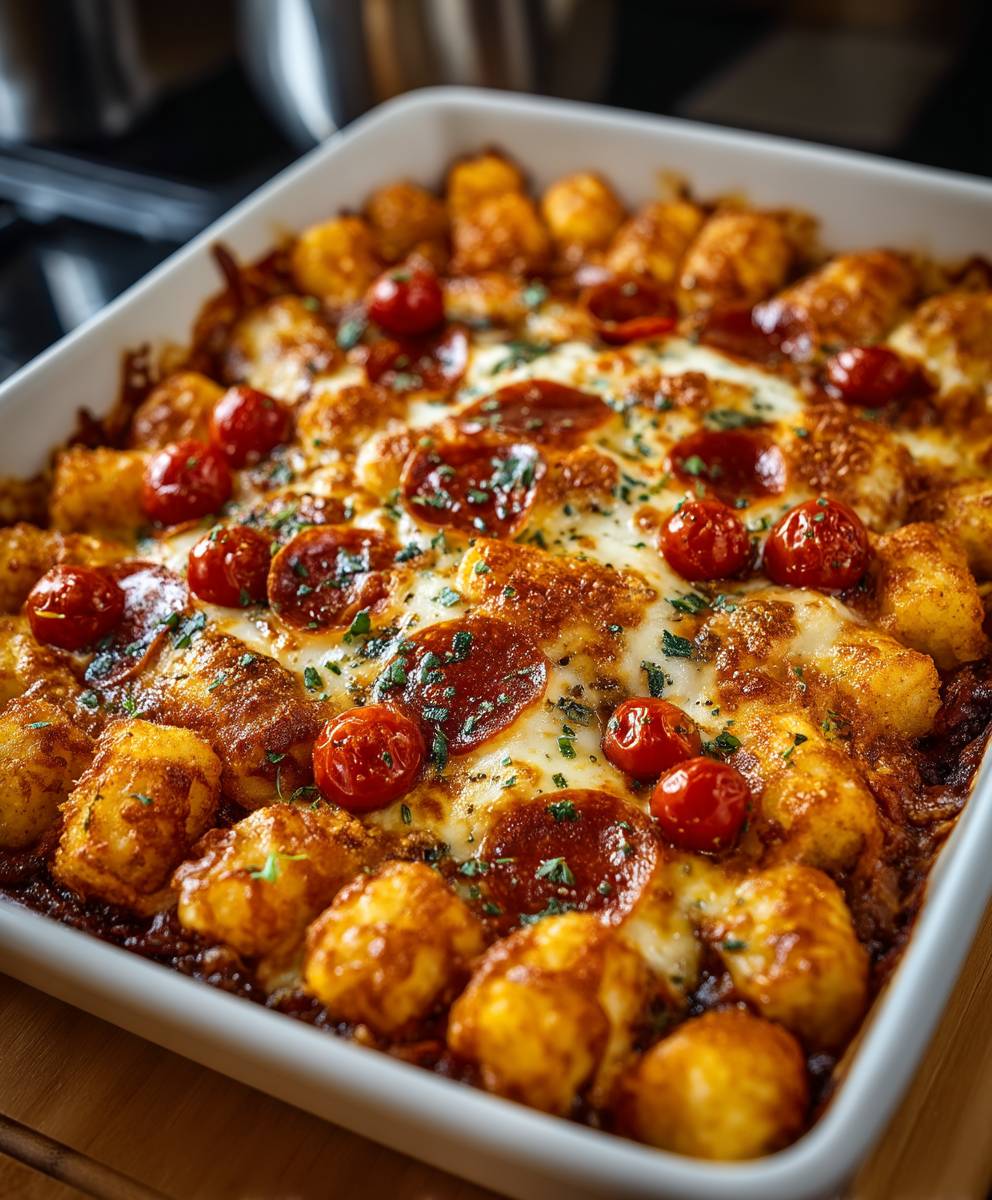 Pizza Tot Casserole: A Delicious and Easy Recipe for Family Dinners image 2
