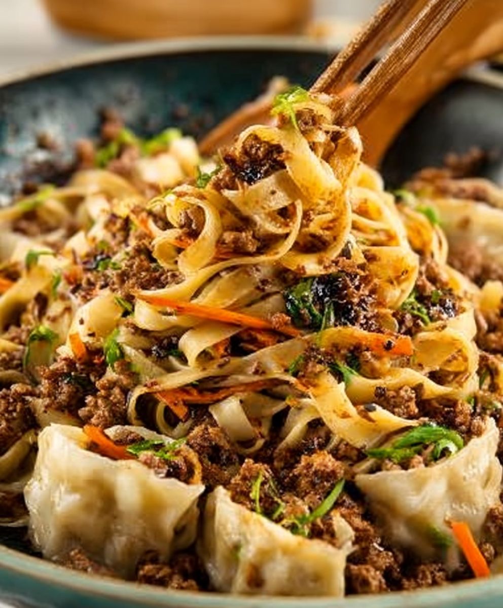 Potsticker Noodle Bowls | Easy Asian Dumpling Dinner image 2
