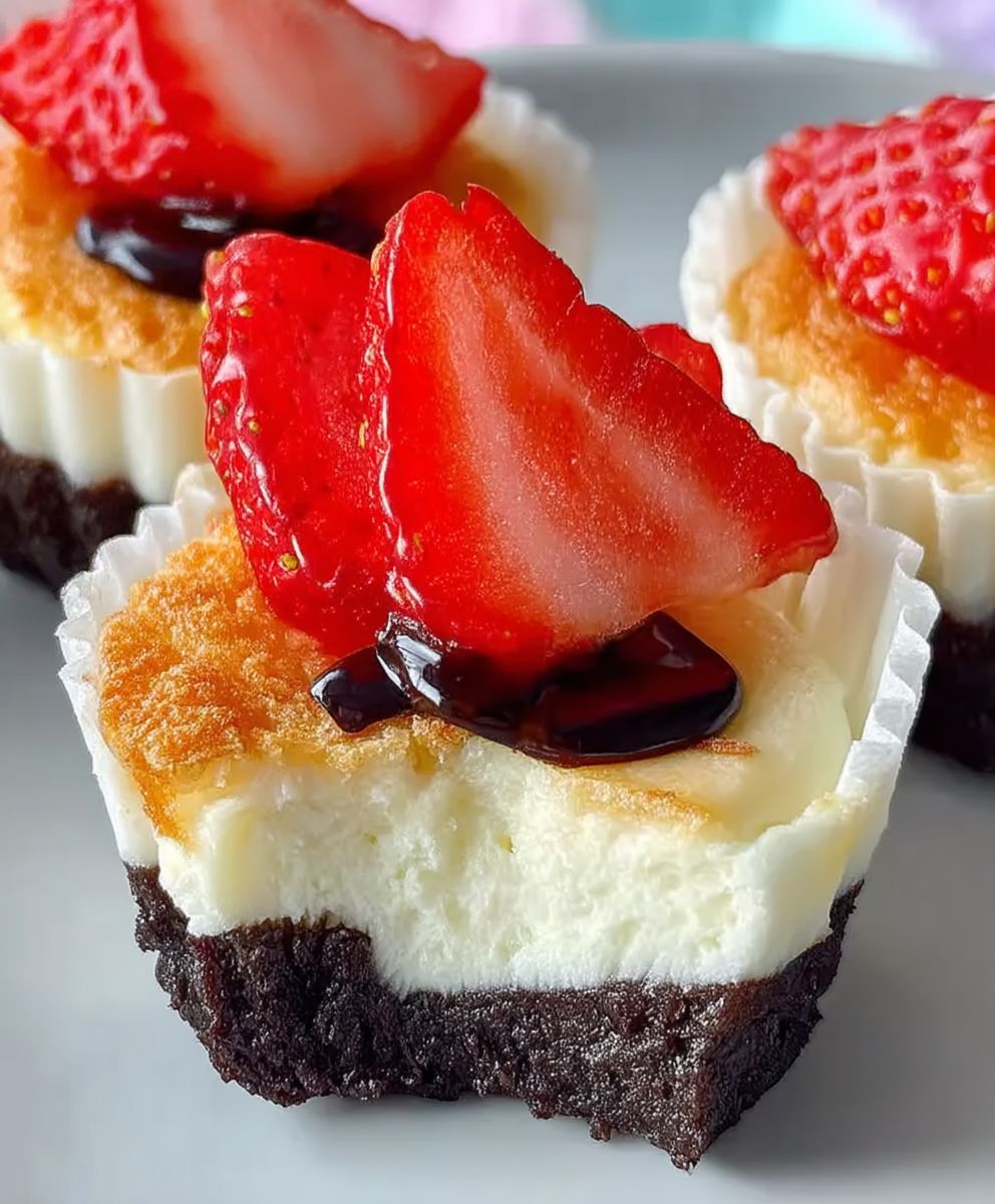 Air Fryer Cheesecake Bites | Creamy Irresistible Mini Dessert image 2
