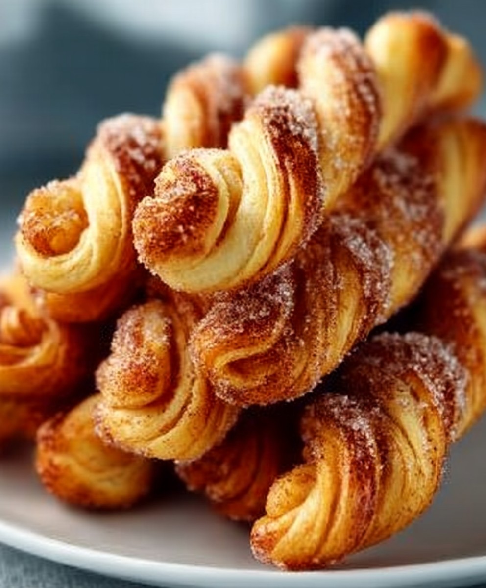 Air Fryer Cinnamon Sugar Twists | Quick Sweet Pastry Treat image 2