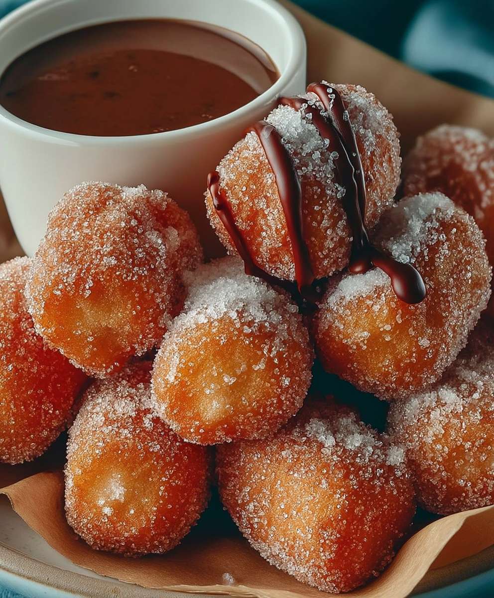 Crispy Air Fryer Churro Bites | Easy Cinnamon Sugar Dessert Recipe image 2