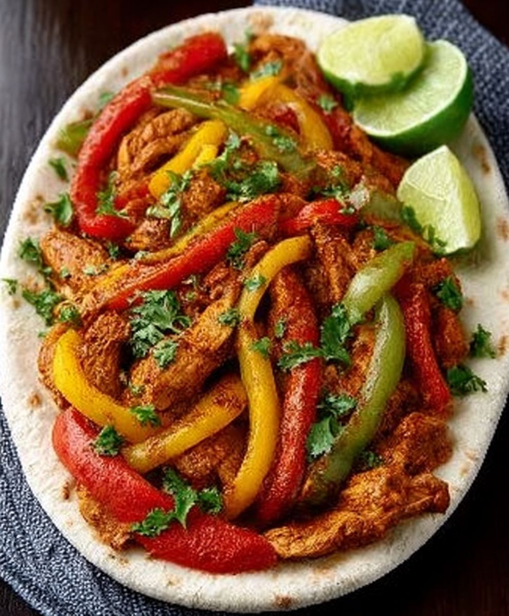 Easy Crockpot Chicken Fajitas image 2